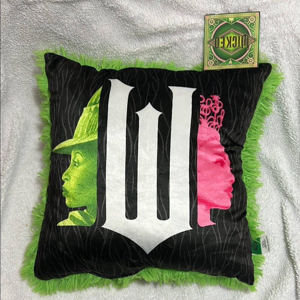 Wicked the Movie Musical Accent Pillow/Decorative Cushion